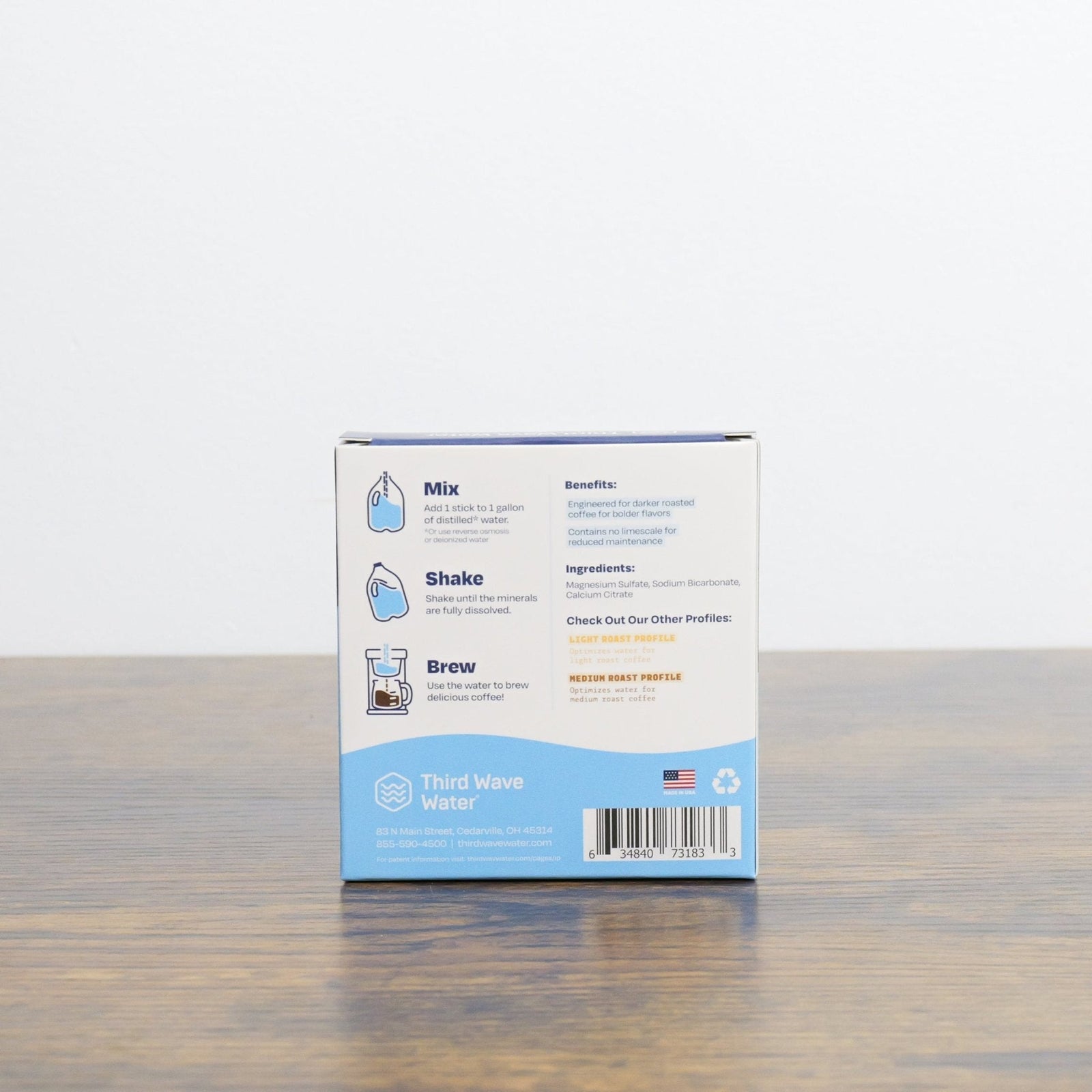 Dark Roast Profile - Low Acid - Third Wave Water