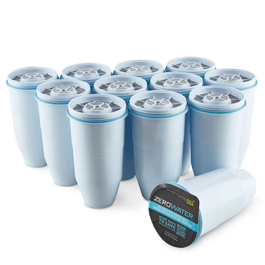 ZeroWater 12-pack filter bundle for long-term water purity

