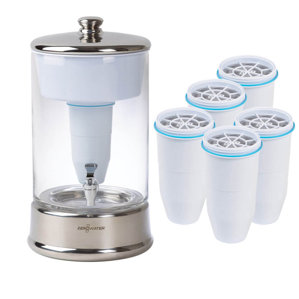 ZeroWater 9-Litre Glass Dispenser at Third wave water